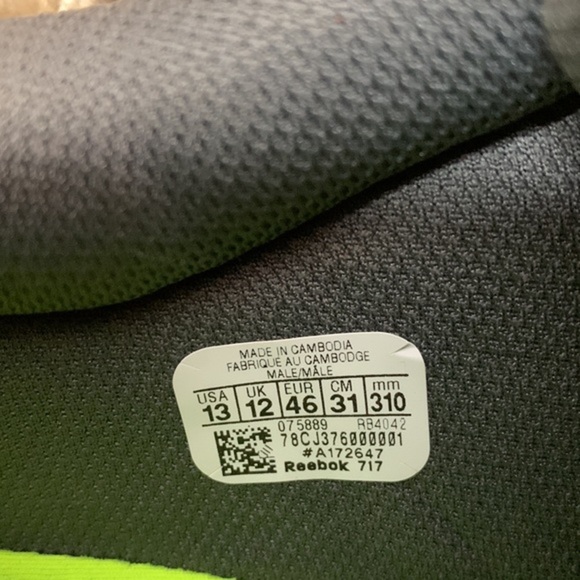 Reebok Alloy Toe Work Shoe RB4042 size 13 - Picture 12 of 16